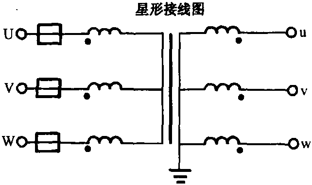 一、星形接線電壓互感器一次斷開時二次側(cè)電壓情況